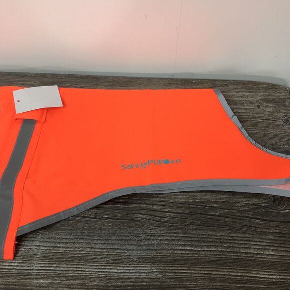 Reflective Dog Hi-Vis Warning Clothing Orange XL Safety Pup XD New - Picture 7 of 8